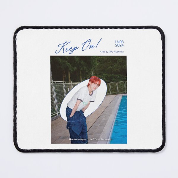 Item preview, TWS Keep On! Youngjae Poster designed and sold by glaciva.