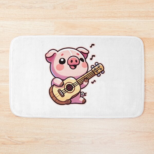 Item preview, Miniature Pig Playing a Guitar designed and sold by FreshFits02.