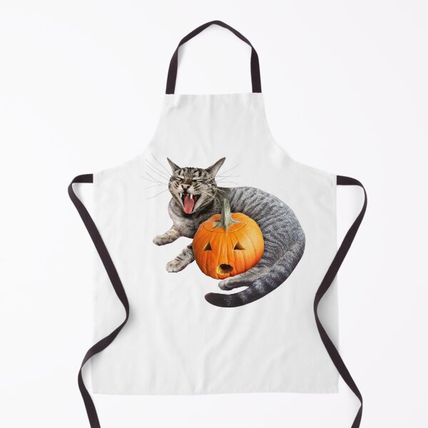 Item preview, Tabby Cat Jack-o-Lantern designed and sold by catsclips.