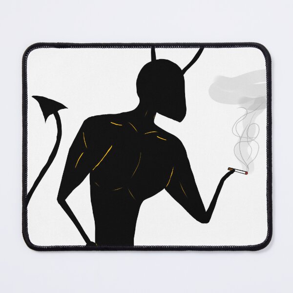 Item preview, Smoking cerealdemon designed and sold by CerealdemonArts.