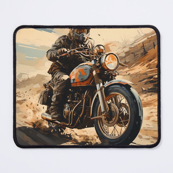 Item preview, Ride into the Wild: Vintage Motorcycle Adventure designed and sold by Viktor Surzhko.