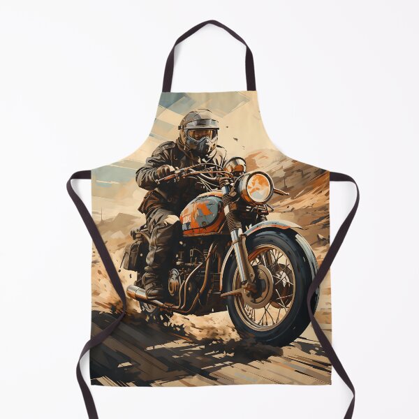 Item preview, Ride into the Wild: Vintage Motorcycle Adventure designed and sold by Viktor Surzhko.