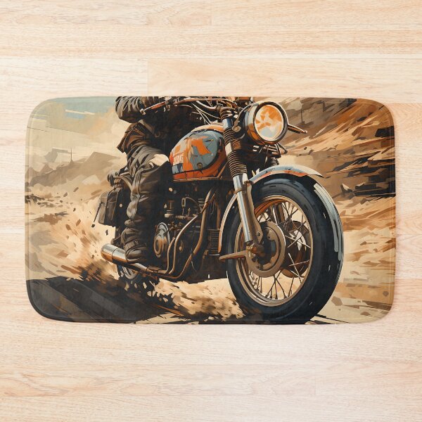 Item preview, Ride into the Wild: Vintage Motorcycle Adventure designed and sold by Viktor Surzhko.