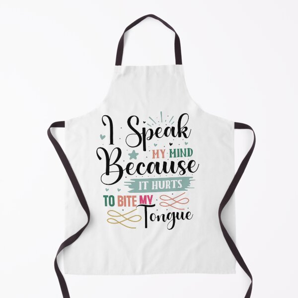 Item preview, I Speak My Mind designed and sold by CultDigHoriz.