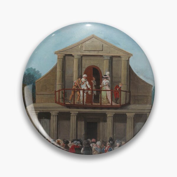 Item preview, The Fair at Saint Laurent - Commedia dell'Arte Scene designed and sold by Talia Felix.