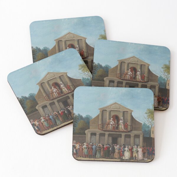 Item preview, The Fair at Saint Laurent - Commedia dell'Arte Scene designed and sold by Talia Felix.