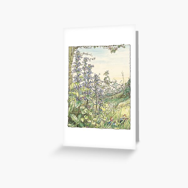 On the way to the Store Stump Greeting Card
