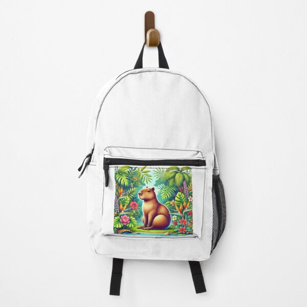 Item preview, Relaxed Capybara in Nature designed and sold by RetroPop23.