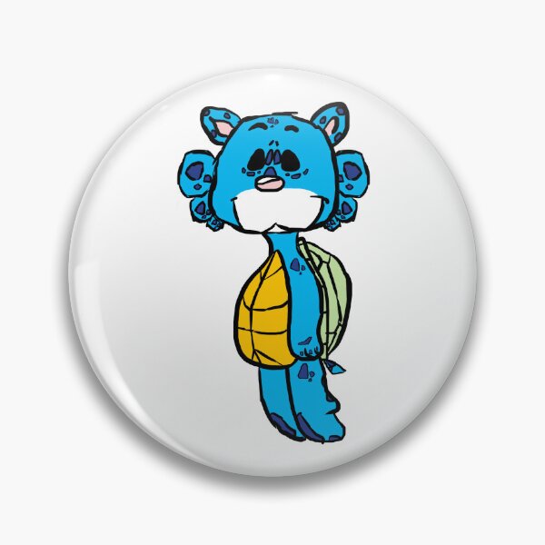 Item preview, Happy Turtlecat Scribble designed and sold by Pin-eye.
