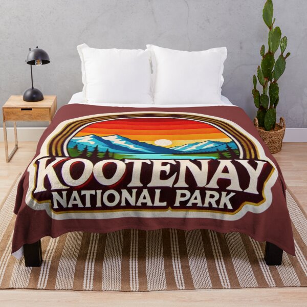 Item preview, Retro 1970s Kootenay National Park designed and sold by PinUpPizzazz.