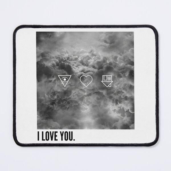 Item preview, i love you the clouds sky designed and sold by fredyrogahn.