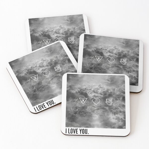 Item preview, i love you the clouds sky designed and sold by fredyrogahn.
