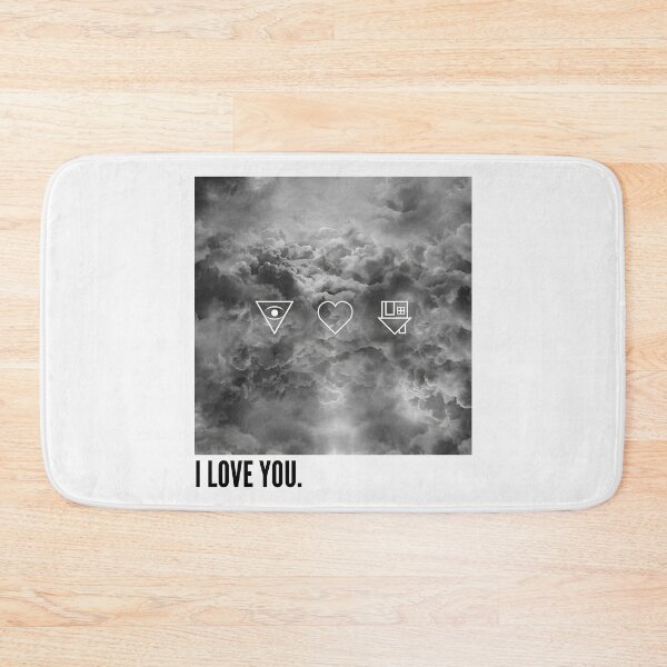Item preview, i love you the clouds sky designed and sold by fredyrogahn.