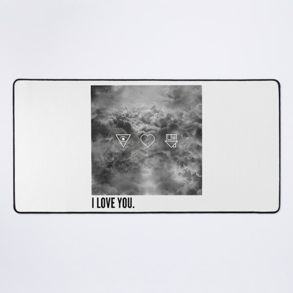 Item preview, i love you the clouds sky designed and sold by fredyrogahn.