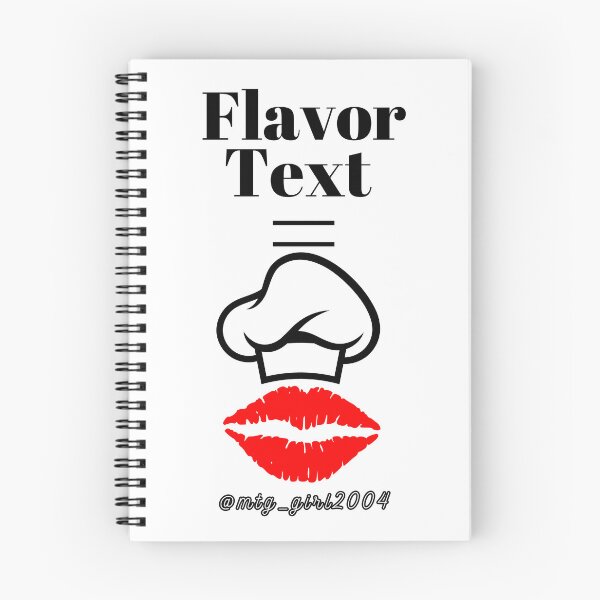 Item preview, Flavor Text is Chefs Kiss MTG designed and sold by KaitlynRCollect.