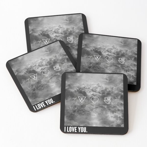 Item preview, i love you the clouds sky white sparks designed and sold by fredyrogahn.