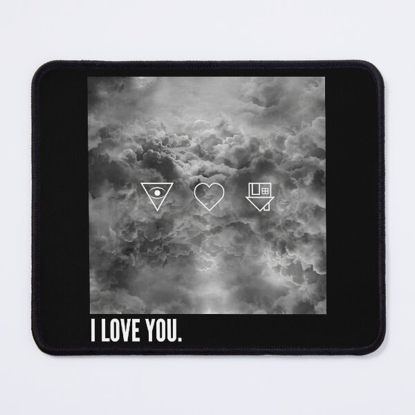 Item preview, i love you the clouds sky white sparks designed and sold by fredyrogahn.
