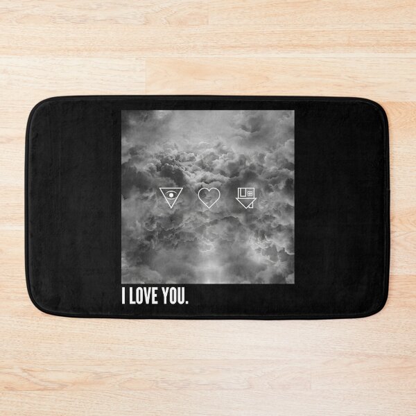 Item preview, i love you the clouds sky white sparks designed and sold by fredyrogahn.