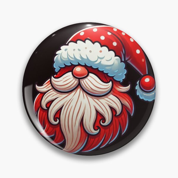 Item preview, Merry Christmas Santa Beard and Hat Festive Design designed and sold by LoliDesignShop.