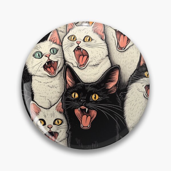 Item preview, Chaos Cat Club designed and sold by RevivalPopShop.