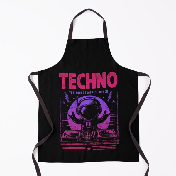 Item preview, Techno In Space - Astronaut DJ Music Life designed and sold by Urban-Alien.
