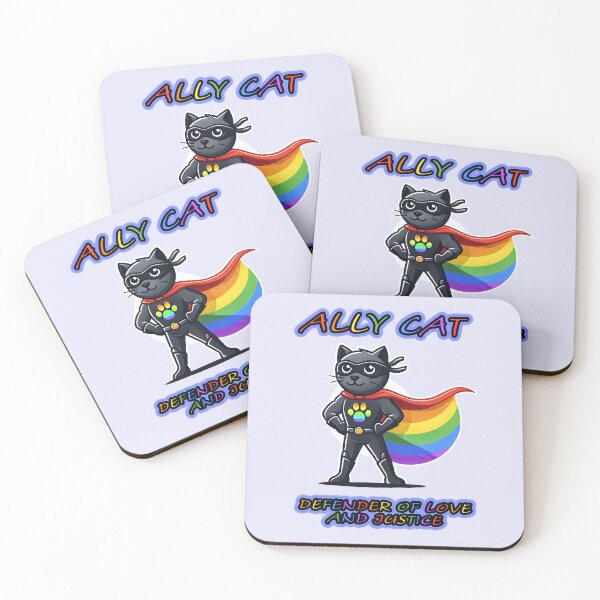 Item preview, Ally Cat: Defender of Love and Justice designed and sold by TeddVentures.