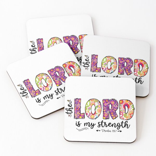 Item preview, The Lord Is My Strength  designed and sold by SassyFaithGirl.
