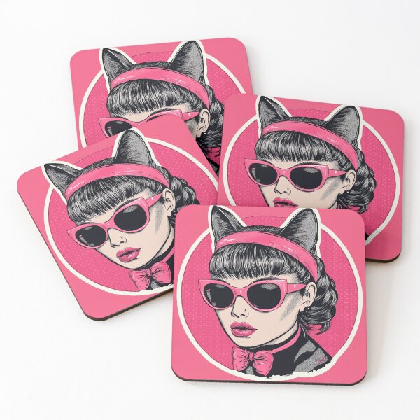 Item preview, Cat girl designed and sold by RevivalPopShop.