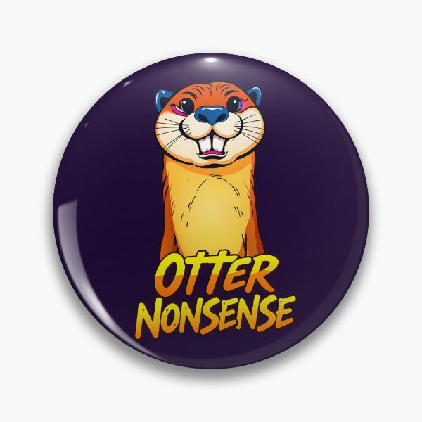 Item preview, Otter Nonsense Cute Funny Quote designed and sold by TheArtOfPat.