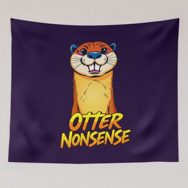 Item preview, Otter Nonsense Cute Funny Quote designed and sold by TheArtOfPat.