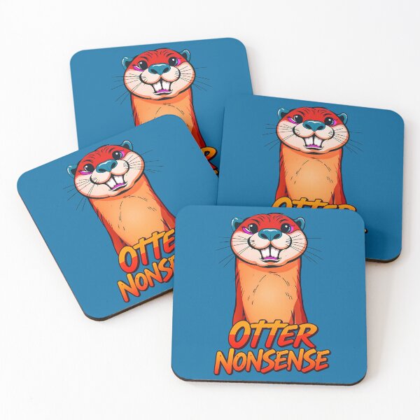 Item preview, Otter Nonsense Cute Funny Quote designed and sold by TheArtOfPat.