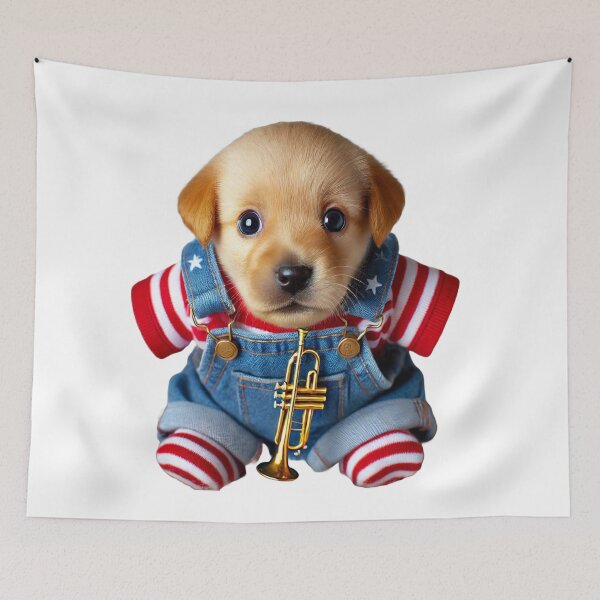 Item preview, Patriotic Puppy for Trump designed and sold by FashionFusionFL.