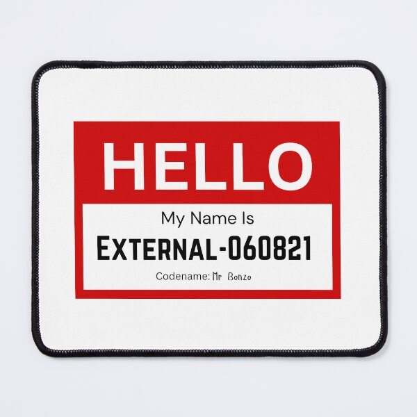 Item preview, My Name is Mr Bonzo designed and sold by Queen Shard Designs.