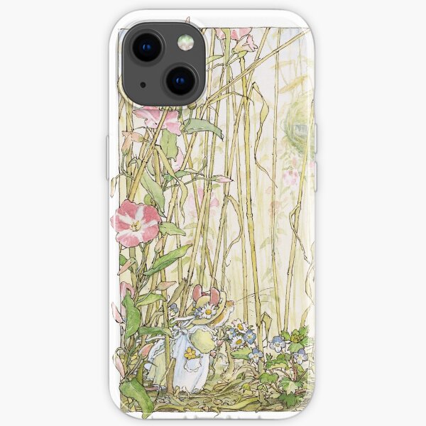 Primrose gathering flowers iPhone Soft Case