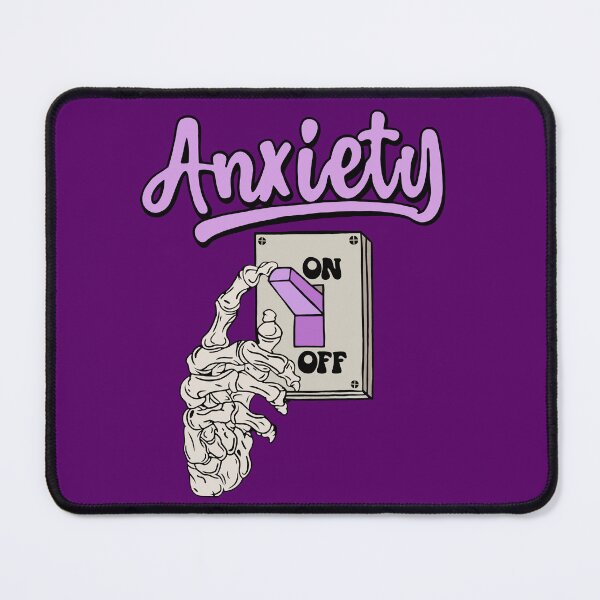 Item preview, Anxiety Switch (Purple) designed and sold by Chronic Illness Awareness Shop.