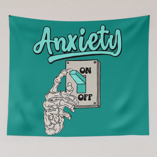 Item preview, Copy of Anxiety Switch (teal) designed and sold by CaitlynConnor.