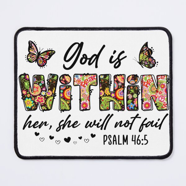 Item preview, God is Within Her designed and sold by SassyFaithGirl.