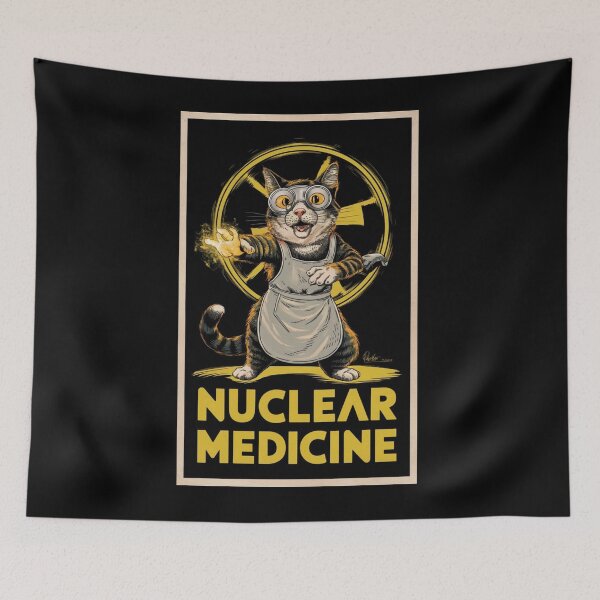Item preview, nuclear medicine, funny cat nuclear medicine designed and sold by By-LuQuiRRis.
