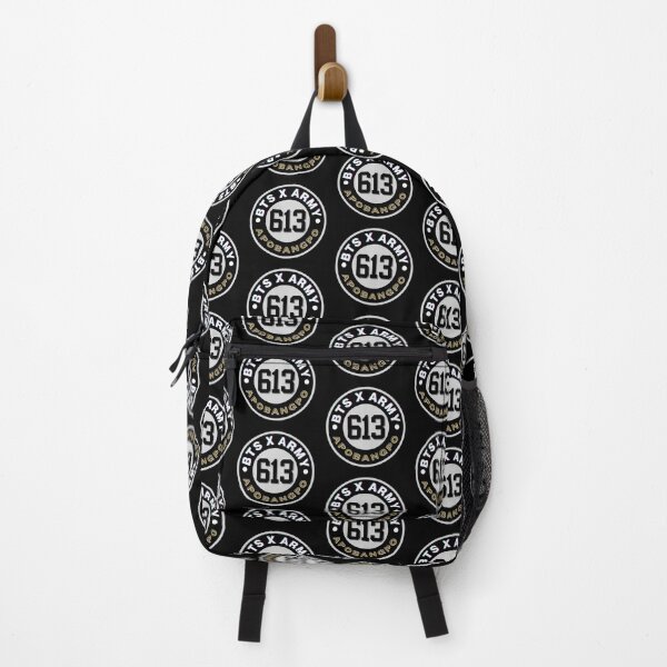 Item preview, BTS x army Apobangpo 613 gold accent round logo design designed and sold by CloudLily.