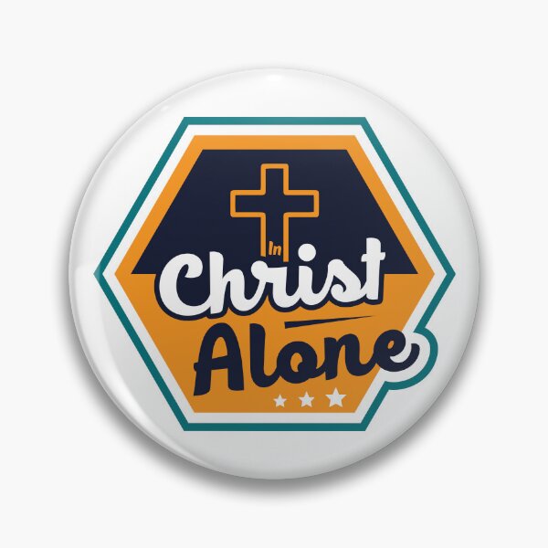 Item preview, In Christ Alone T-shirt and sitcker designed and sold by Billium Halder.