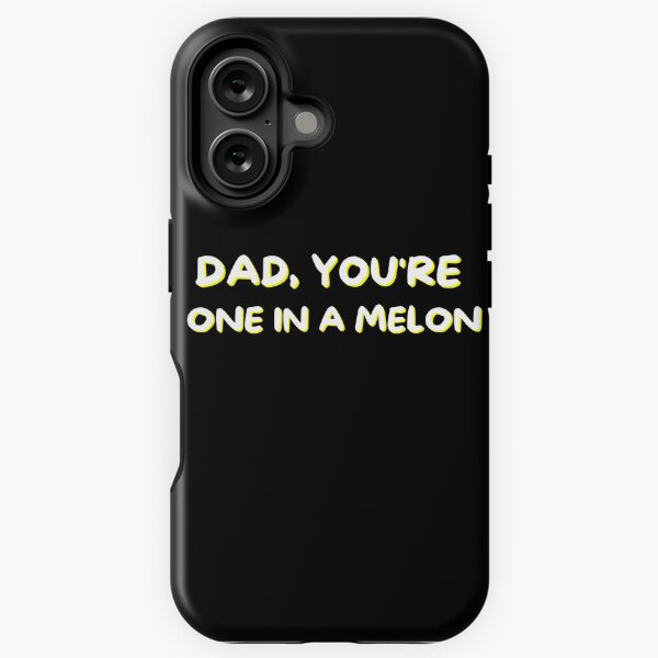 Vista previa del artículo con la obra «Papá, eres uno en un melón.», diseñado y vendido por Ganbeen.