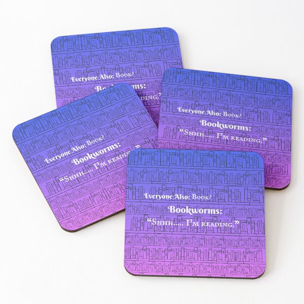 Item preview, Bookworms Book Quote - "Shhh.... I'm reading." designed and sold by AJdodd.