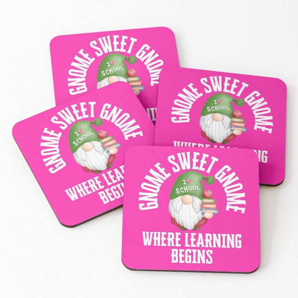 Item preview, A cute gnome gnome sweet gnome where learning begins I love school graphics designed and sold by PerkyParakeet.