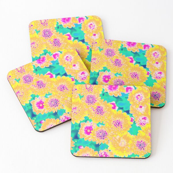 Item preview, YELLOW AND PINK FLOWERS designed and sold by larissa-myrie.