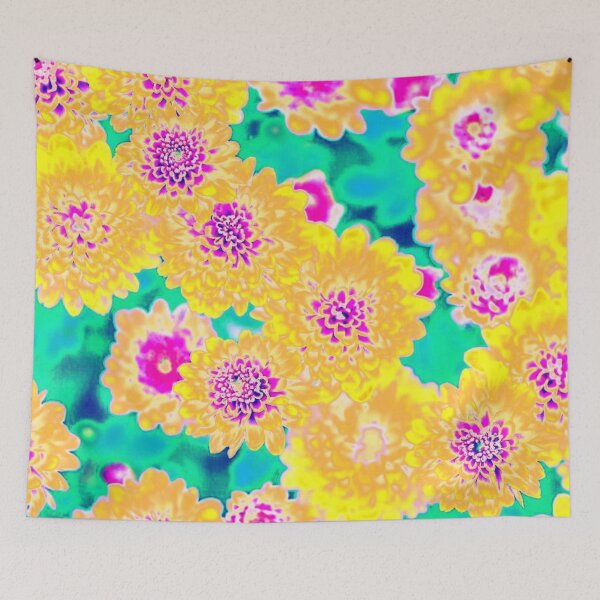 Item preview, YELLOW AND PINK FLOWERS designed and sold by larissa-myrie.