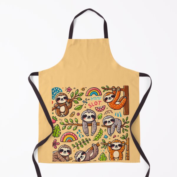 Item preview, Playful Sloth Named SLOT designed and sold by Ayisas.