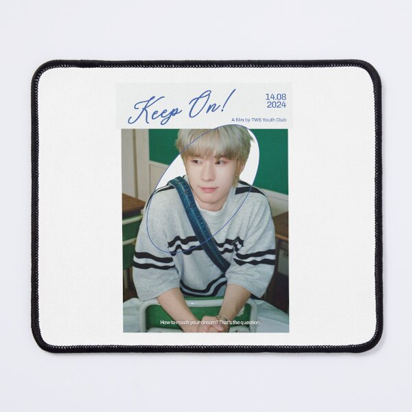 Item preview, TWS Keep On! Kyungmin Poster designed and sold by glaciva.