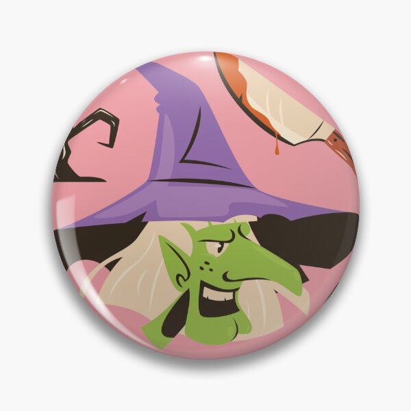 Item preview, scary witch, Halloween pattern designed and sold by Mauswohn.