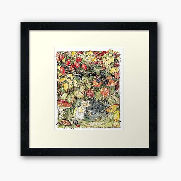 Primrose at the entrance to the tunnels Framed Art Print