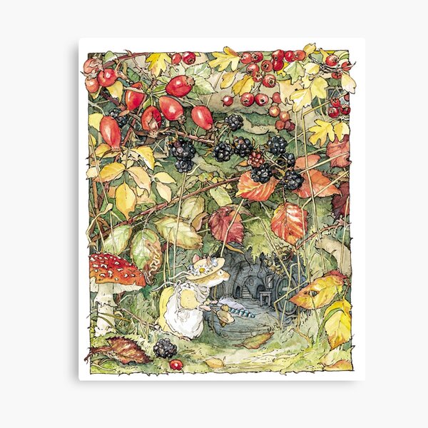 Primrose at the entrance to the tunnels Canvas Print